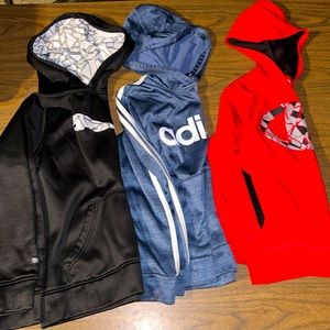3 YM hoodies